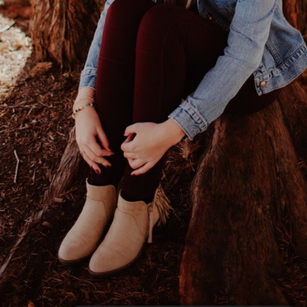 Tan Booties